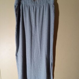 Ellos Women's Gray Maxi Skirt
